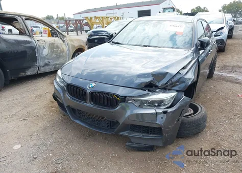 2013 BMW 335I из США, поврежденный, VIN WBA3A9C54DF476287